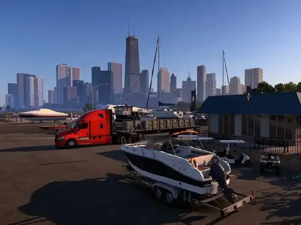 American Truck Simulator: New Video and Release Date for the Illinois DLC