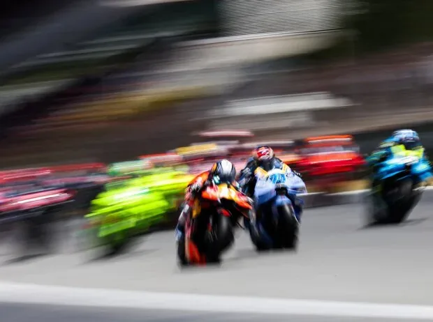 Start zum MotoGP-Rennen beim GP Katalonien 2026 in Barcelona