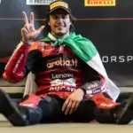 From Balaton straight to Mugello: Bulega tests the new 850 Ducati