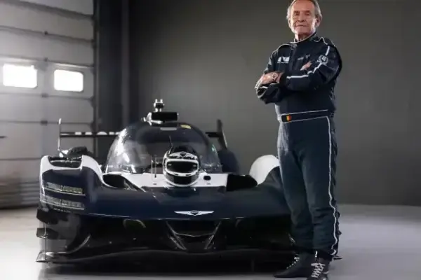 Aufeinandertreffen der Epochen: Jacky Ickx testet den Genesis-LMDh