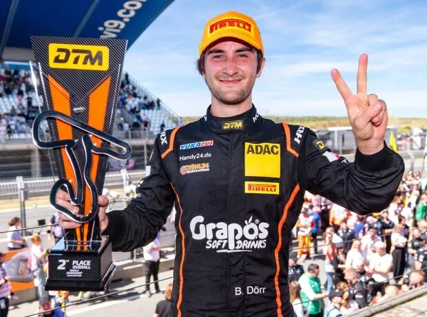 Ben Dörr takes his first DTM podium as second in Zandvoort