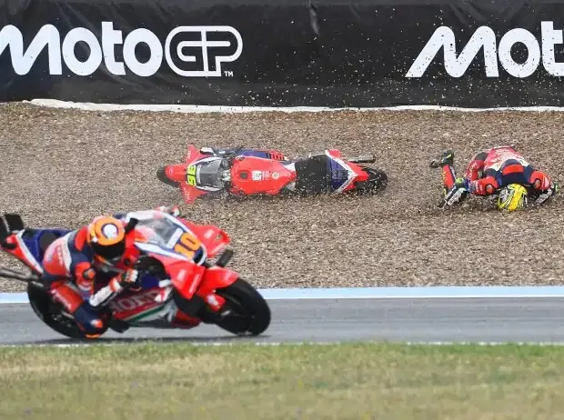 Titel-Bild zur News: Luca Marini, Joan Mir