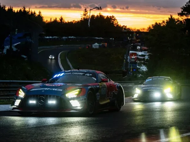 Max Verstappen and Maro Engel had a heated duel during the night
