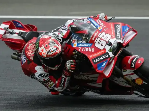 Bagnaia explains: Crash as a consequence of a technical problem