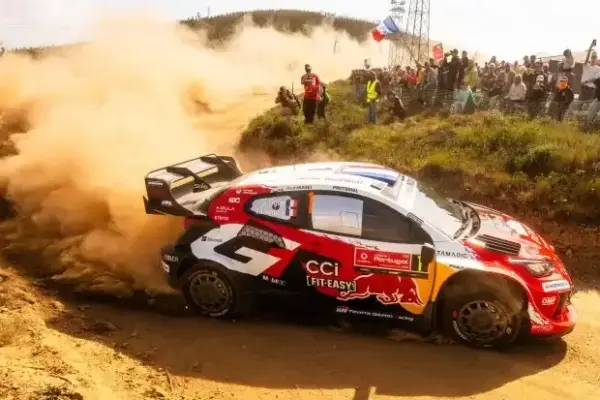 WRC Rally Portugal 2026: Ogier leads after Fourmaux drama on Friday