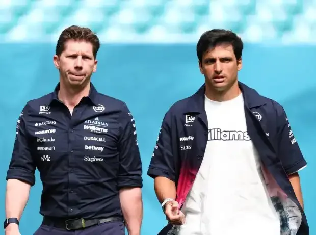Williams-Boss reassures: Albon and Sainz want to stay