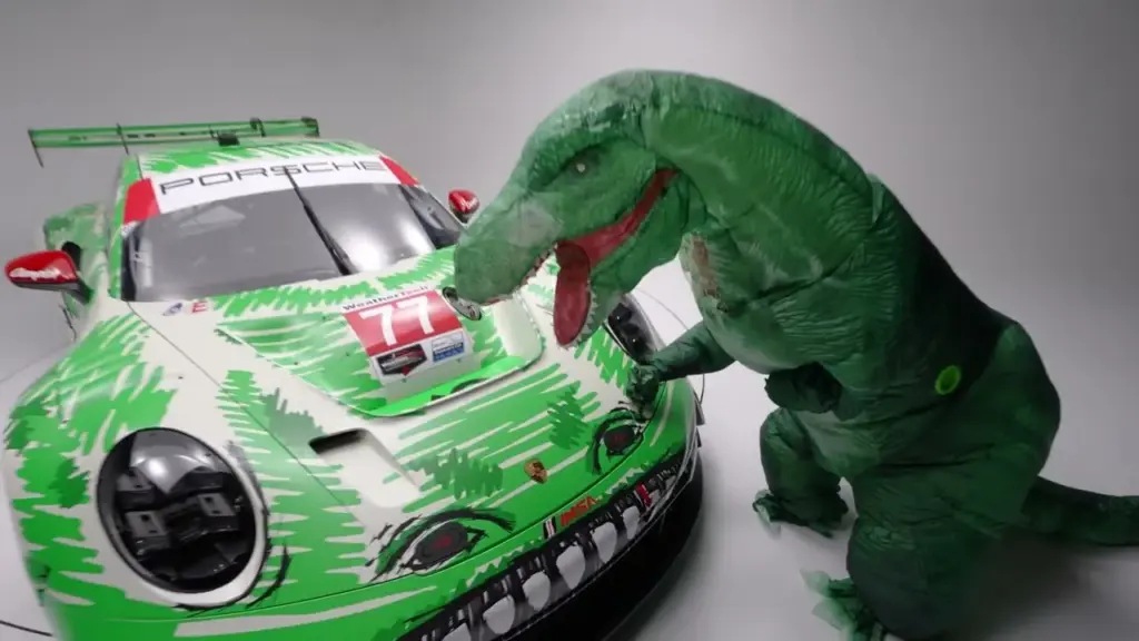 Dino-Porsche: How Rexy's New Sister Sketchy Came to Be
