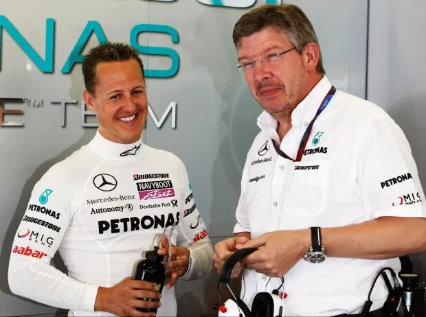Michael Schumacher, Ross Brawn