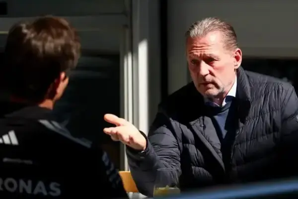 Mekies: No message behind meeting of Jos Verstappen and Toto Wolff