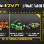 RoadCraft: Update to V7.0 and Crawler Pack DLC ready, new Public Test Server version