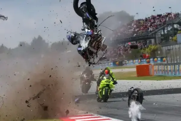 Goosebumps and Fear: This is How the MotoGP Riders Experienced the Barcelona Crashes
