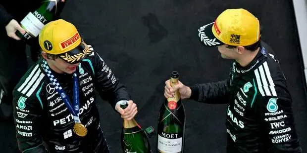Formula 1 teams with at least five wins at the start of the season