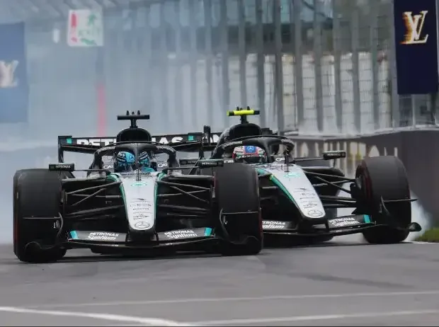 Title image for the news: George Russell and Kimi Antonelli