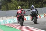 Joan Mir (Honda) und Alex Rins (Yamaha)