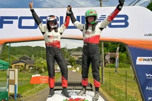WRC Rally Japan 2026: Evans celebrates second win of the season