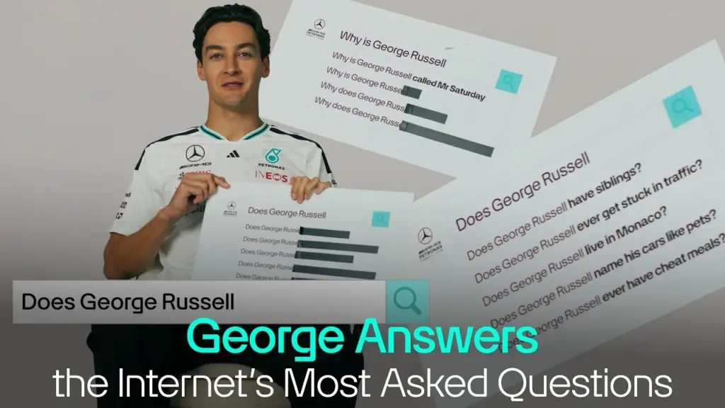 Born out of boredom: The true story behind George Russell's T-Pose