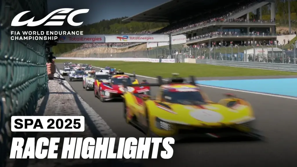 Infos WEC 6h Spa 2026: Schedule, Livestream, TV, Entry List