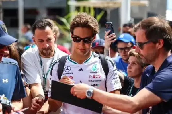Monaco: George Russell helps Wolff's son with a special mission