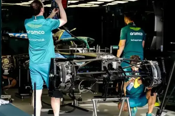 Problems solved? Seat fitting for Alonso for Monaco