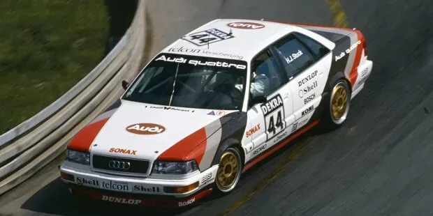 All Audi cars in DTM history since 1984