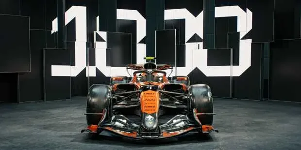 With special paint: McLaren celebrates 1,000 Formula 1 races
