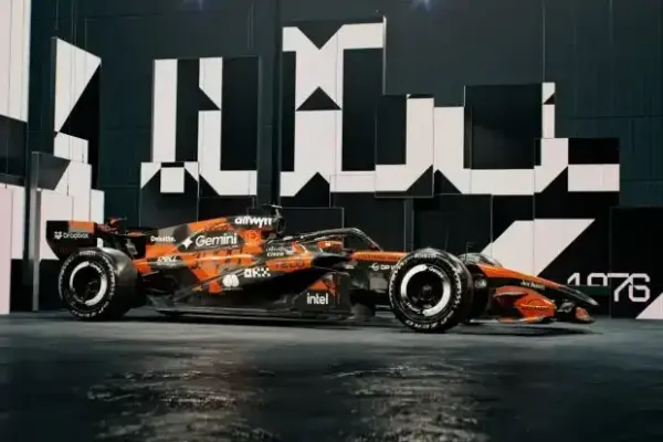 With special paint: McLaren celebrates 1,000 Formula 1 races