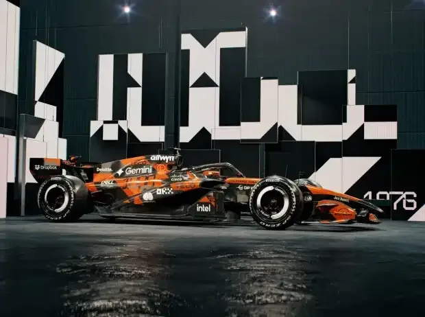 With special paint: McLaren celebrates 1,000 Formula 1 races