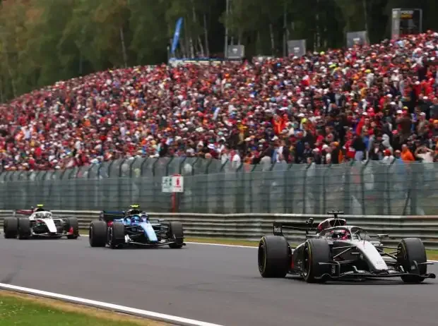Title image for the news: Nico Hülkenberg (Audi) at the 2026 Belgian Grand Prix