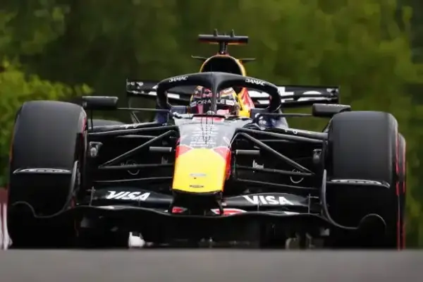 Max Verstappen: With slipstream into the front row at Spa