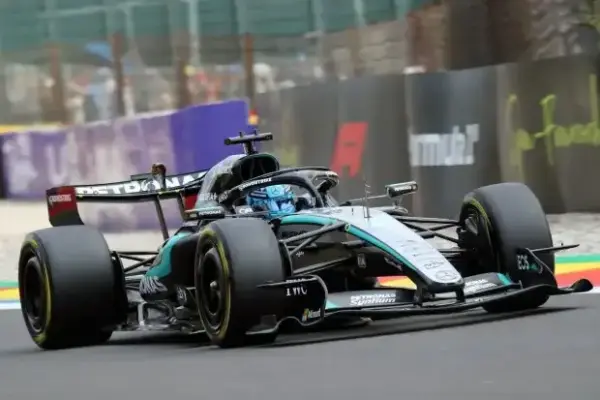 Next slap: George Russell loses half a second to Kimi Antonelli