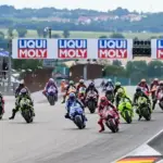 First reactions of MotoGP stars to wider spacing on the grid