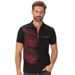 Michael Schumacher polo shirt Speedline black