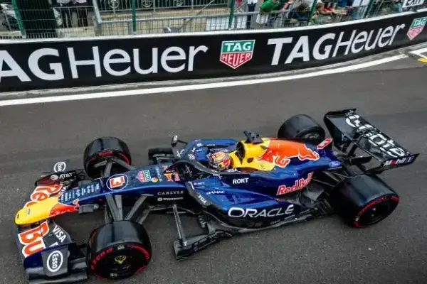 "Worked well": Max Verstappen praises old rear wing in Belgium