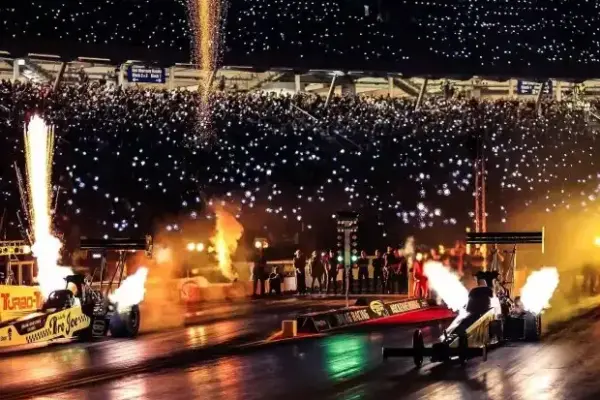 NitrOlympX from a VIP perspective: Experience drag racing on a new level