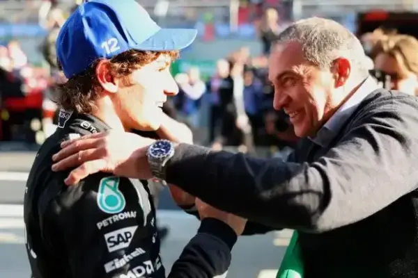 "Break your neck": Antonelli reveals crazy message from Papa Marco
