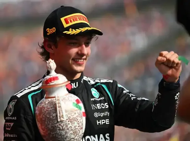 Despite grid penalty: Kimi Antonelli surprisingly on the podium