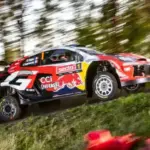 WRC Rally Finland 2026: Sebastien Ogier despite the rain chaos