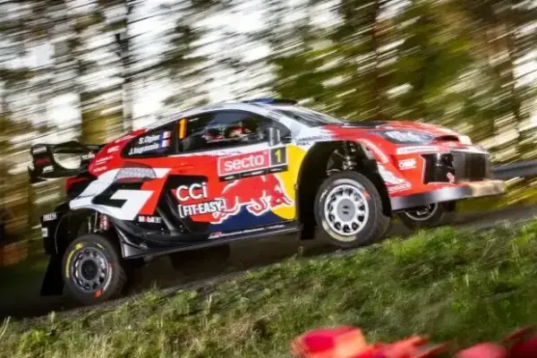 WRC Rally Finland 2026: Sebastien Ogier despite the rain chaos