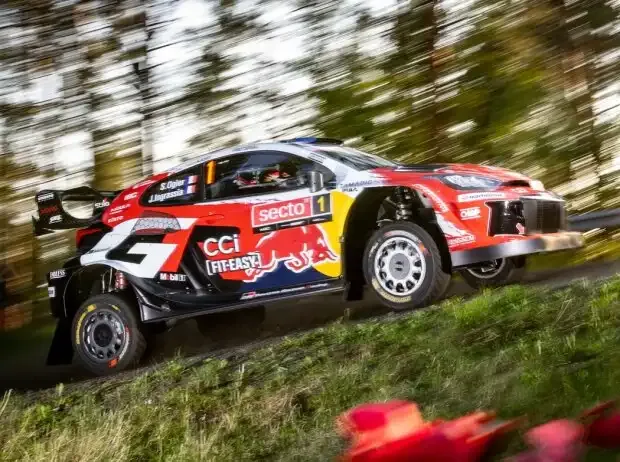 WRC Rally Finland 2026: Sebastien Ogier despite the rain chaos