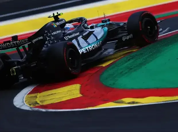 Title image for the news: Kimi Antonelli (Mercedes W17) at the Formula 1 race in Spa 2026