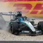 "Lost for words": George Russell is frustrated with his Mercedes engine