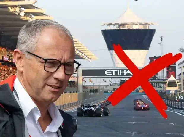 Title image for the news: Stefano Domenicali and Formula 1 race in Abu Dhabi