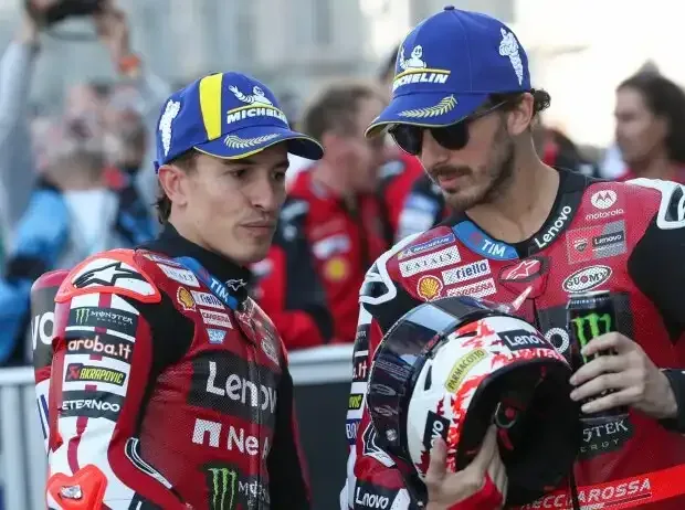Title image for the news: Marc Marquez, Francesco Bagnaia
