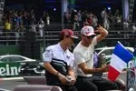 Yuki Tsunoda (AlphaTauri) and Pierre Gasly (AlphaTauri)