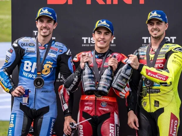 Marc Marquez, Alex Marquez, Fabio Di Giannantonio