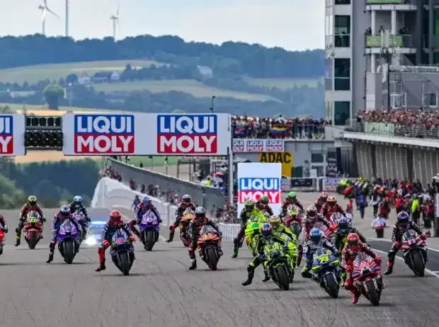Titel-Bild zur News: Die MotoGP am Sachsenring
