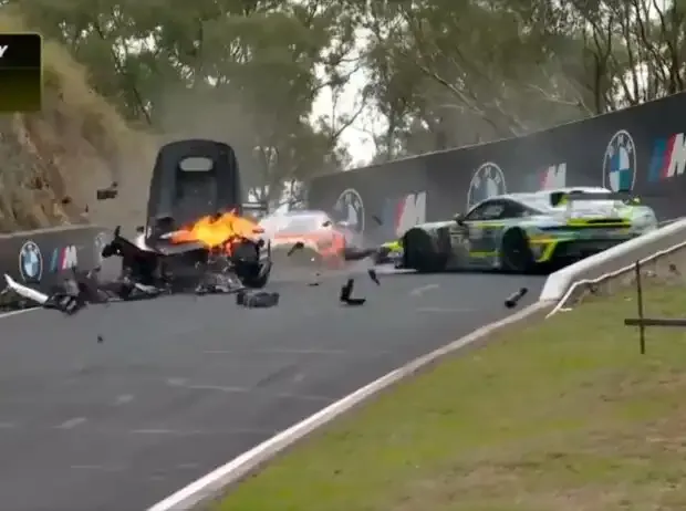 "Ich lag mitten im Öl": Aron describes Bathurst accident drama before comeback
