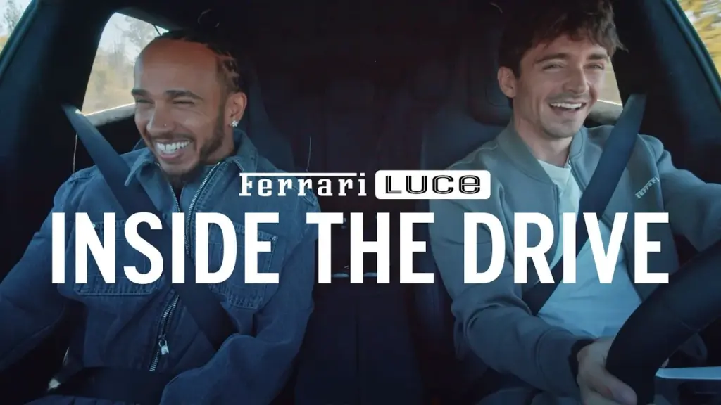 Ferrari Luce: Behind the Scenes with Charles Leclerc and Lewis Hamilton