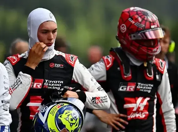 Title image for the news: Oliver Bearman and Esteban Ocon (Haas) at the Formula 1 race in Belgium 2026