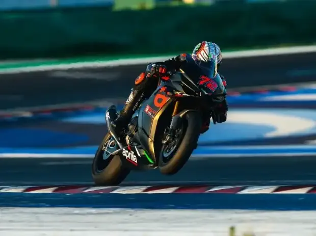 Bezzecchi back on the bike: Aprilia star tests in Misano before comeback